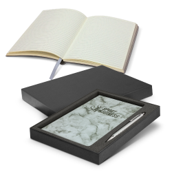 Marble Notebook and Pen Gift Set Marble Notebook and Pen Gift Set